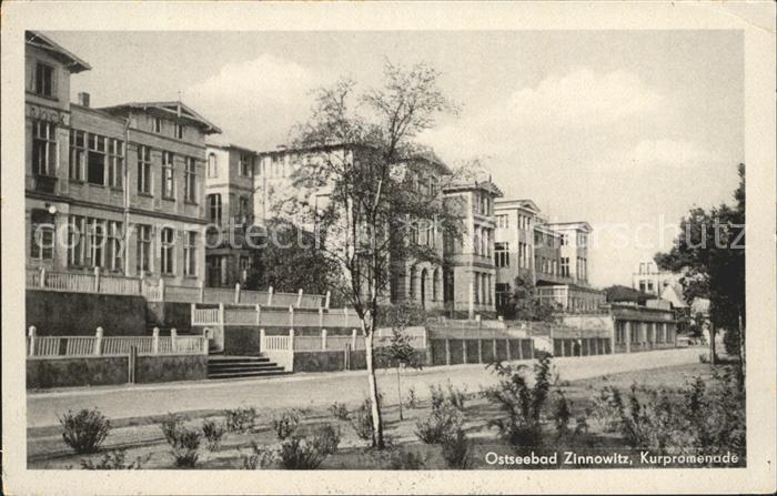 Zinnowitz Ostseebad Usedom Kurpromenade