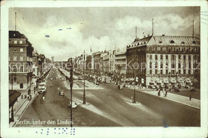 BERLIN  CITY Unter den Linden