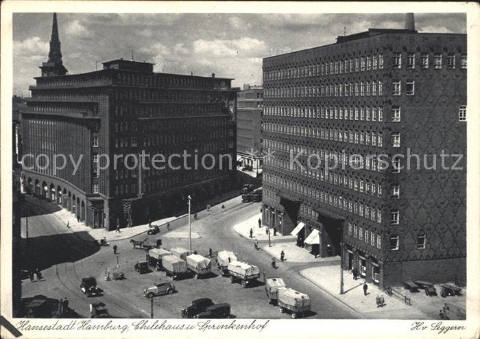 HAMBURG  CITY Chilehaus Sprinkenhof