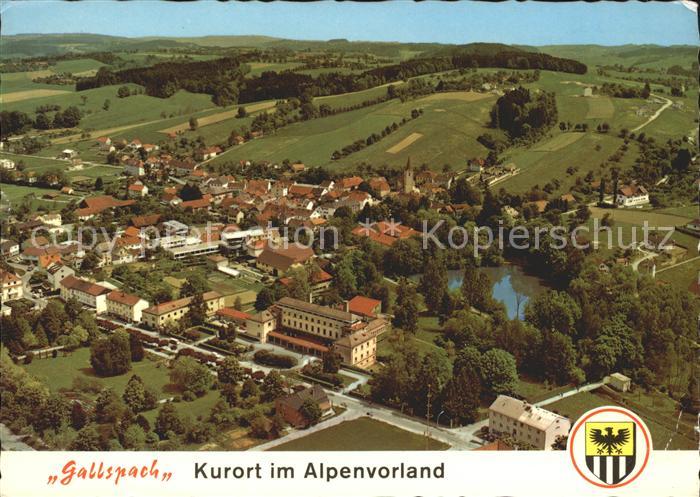 Gallspach Kurpark Wasserschloss Fliegeraufnahme