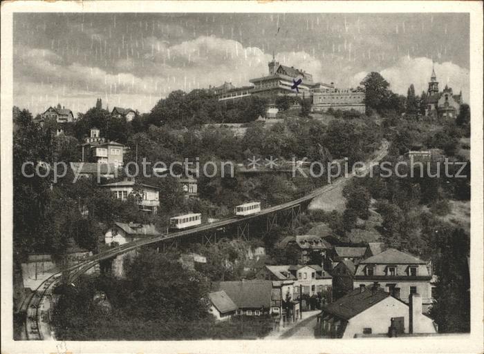 DRESDEN Elbe Weisser Hirsch Gaststaette Luisenhof Zahnradbahn