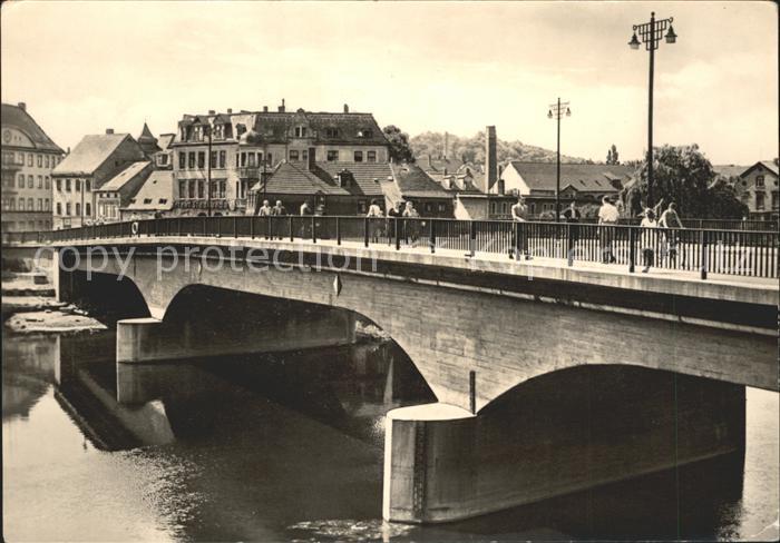 Weissenfels Saale Bruecke des Friedens