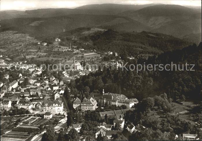 BADEN-BADEN BW Cistercienserinnen-Abtei Lichtenthal Fliegeraufnahme