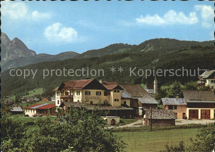 Gosau Oberoesterreich Gasthof-Pension Brandwirt