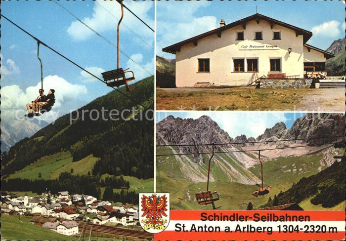 St Anton Arlberg Schindler-Sessellift Cafe-Restaurant Gampen