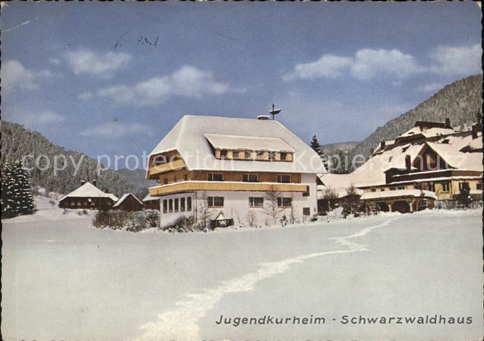 Menzenschwand Jugendkurheim Schwarzwaldhaus