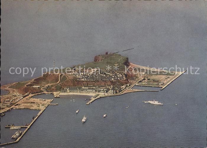 HELGOLAND Insel Schleswig-Holstein Fliegeraufnahme