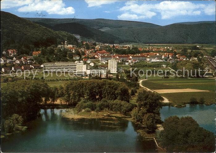Bad Sooden-Allendorf Sanatorium Balzerborn Fliegeraufnahme