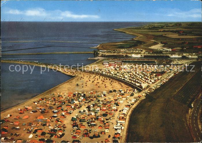 Bensersiel Fliegeraufnahme