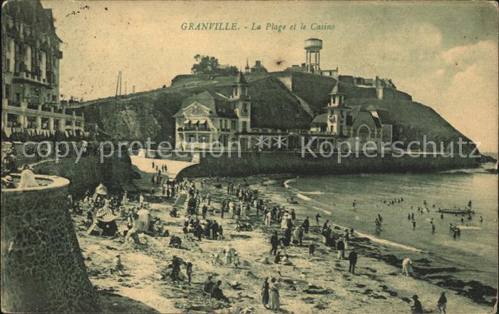 Granville Manche Le Plage et le Casino