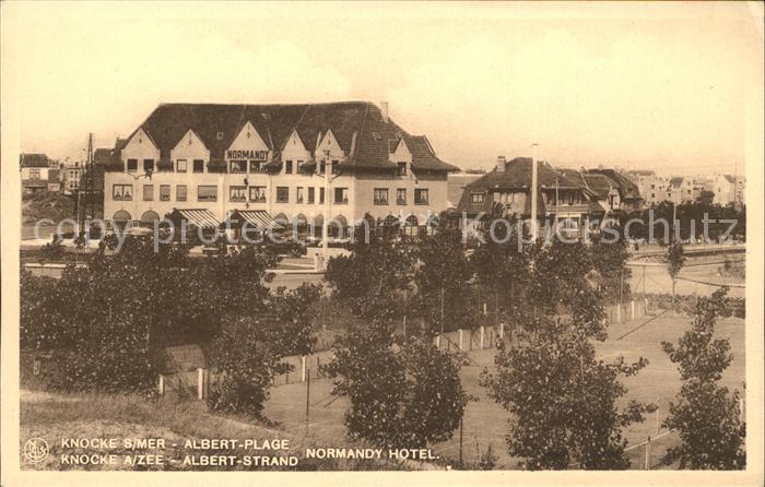 Knocke-sur-Mer Albert Plage Normandy Hotel