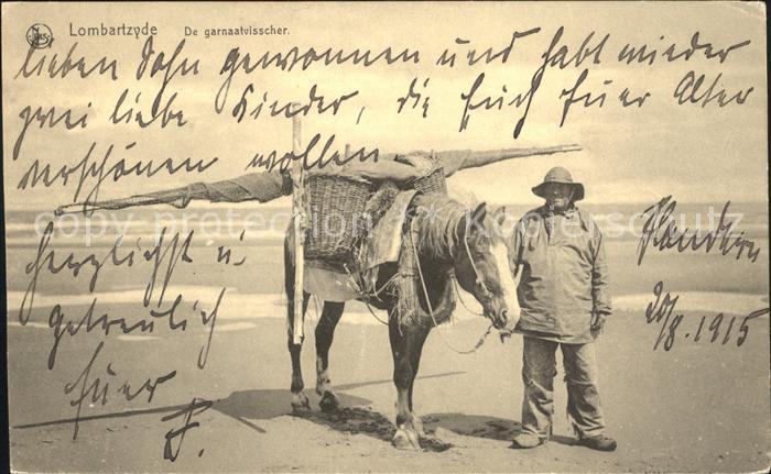 Lombartzyde De garnaatvisscher