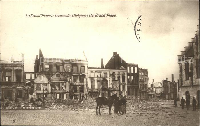 Termonde La Grand Place a Termonde