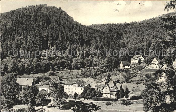 Bad Teinach-Zavelstein Ortsansicht