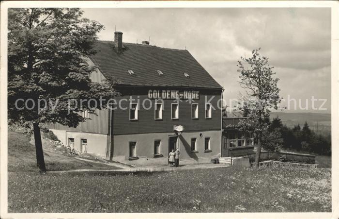 Schoenheide Erzgebirge Gaststaette Goldene Hoehe