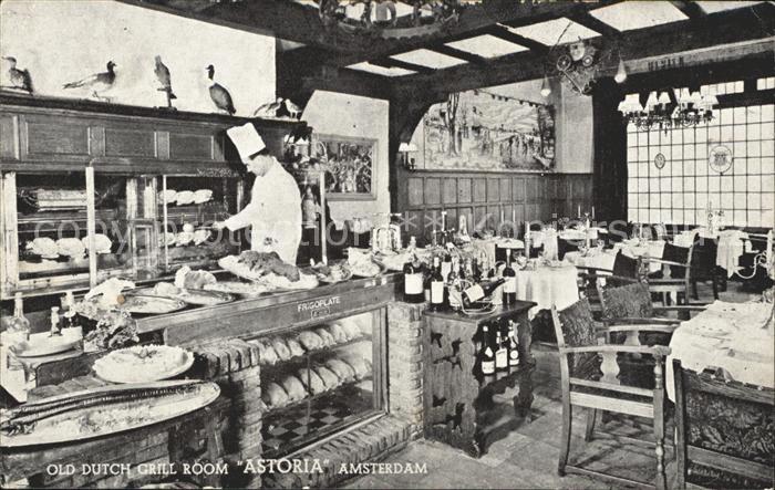 Amsterdam Niederlande Old Dutch Grill Room Astoria