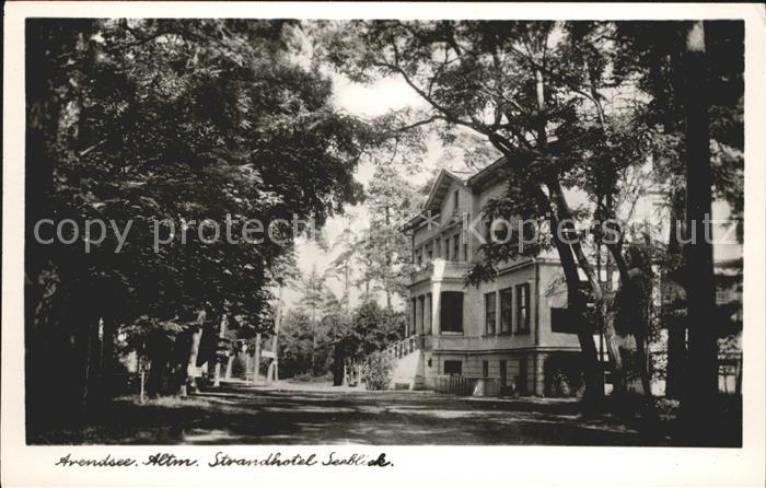 Arendsee Altmark Strandhotel Seeblick