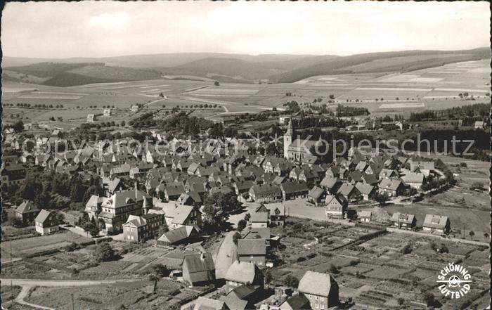Winterberg Hochsauerland Fliegeraufnahme