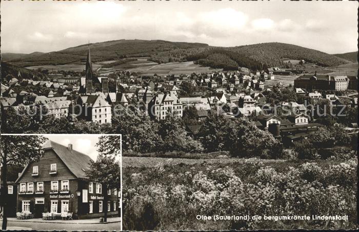 Olpe Meschede Panorama Gasthof Sauerland