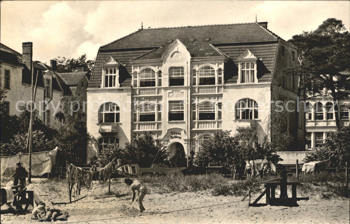 Bansin Ostseebad FDGB Erholungsheim Duenenschloss