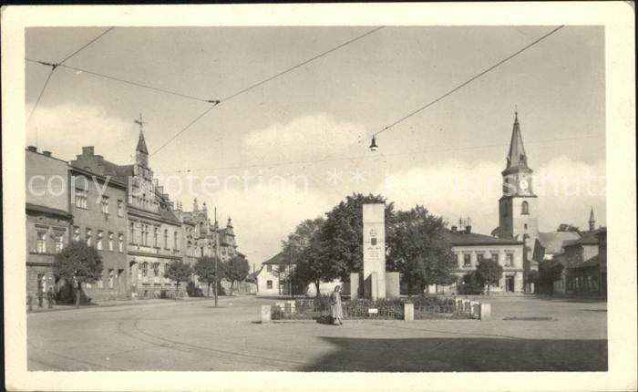 Bohumin Teilansicht Kirche Monument