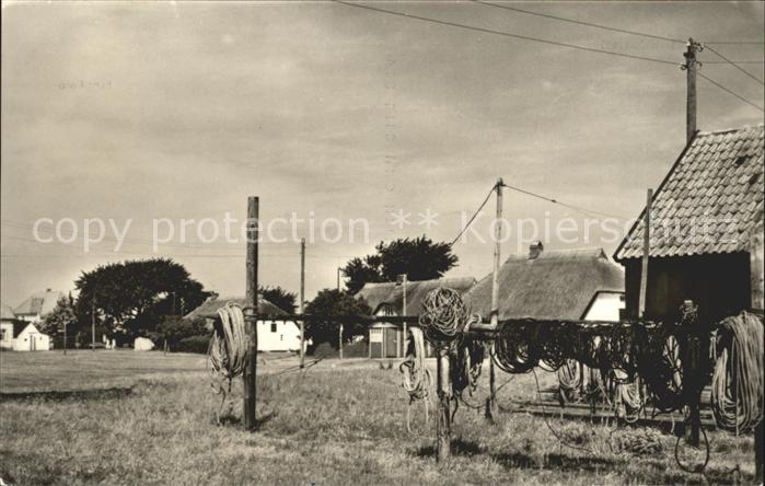 Neuendorf Hiddensee Dorfpartie