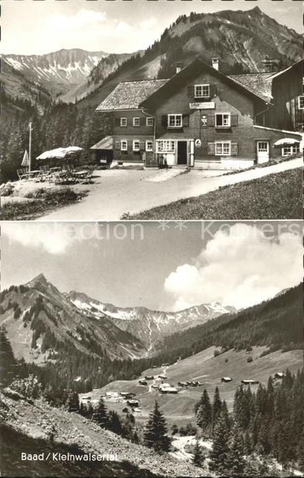 Baad Mittelberg Kleinwalsertal Gasthof Pension Starzelhaus Panorama