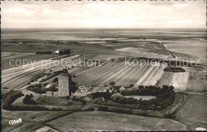 Cuxhaven Nordseebad Insel Neuwerk Fliegeraufnahme