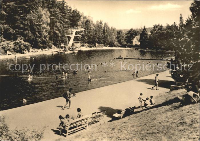 Auerbach Vogtland Waldbad Sprungturm
