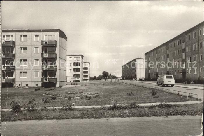 Goldberg Mecklenburg Neue Wohnblocks