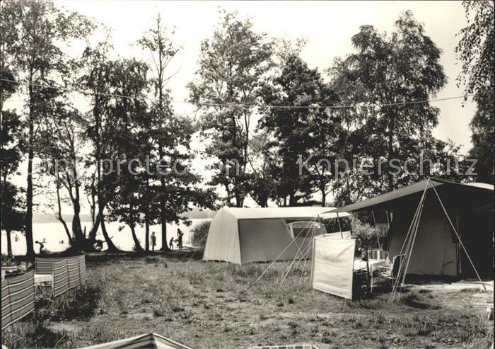 Deutschbaselitz Campingplatz am Waldrand