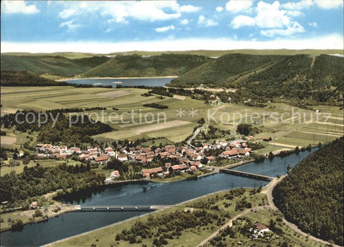 Hemfurth-Edersee Fliegeraufnahme
