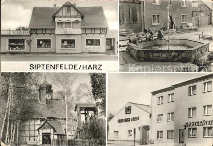 Siptenfelde Landwarenhaus Springbrunnen Kirche Ferienheim Berlin