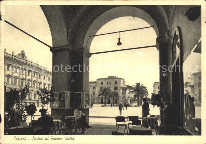 Sassari Portici di Piazza Italia