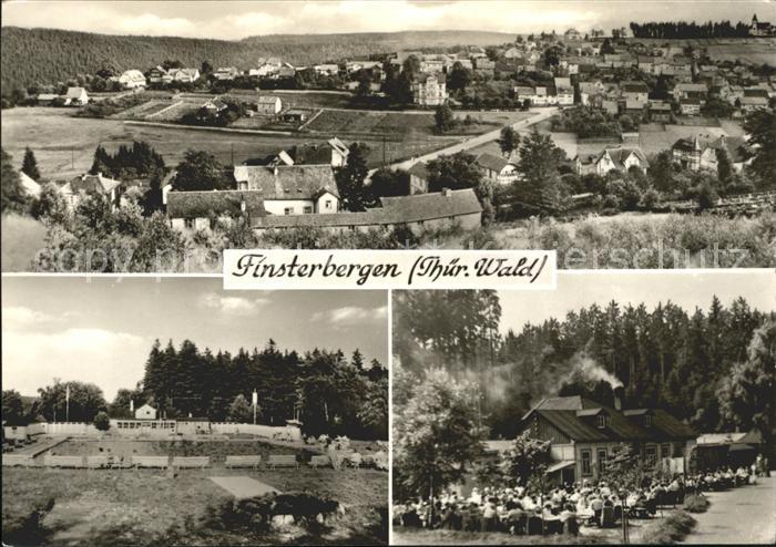 Finsterbergen Panorama Freibad Gartenwirtschaft