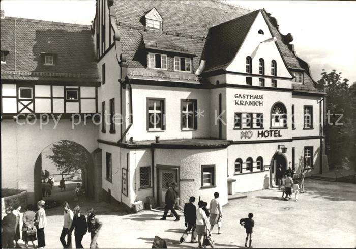 Saalburg Saale HO Gaststaette und Hotel Kranich