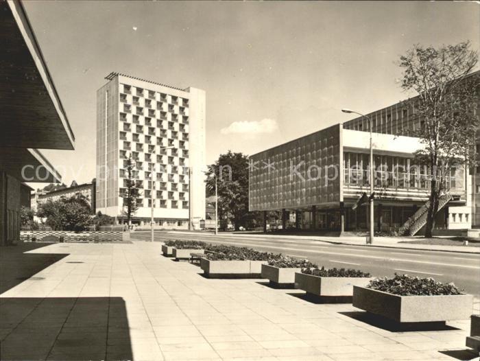 Suhl Thueringer Wald Wilhelm Pieck Strasse Hotel