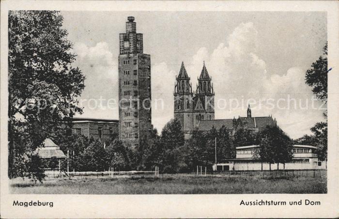 MAGDEBURG  CITY Aussichtsturm Dom