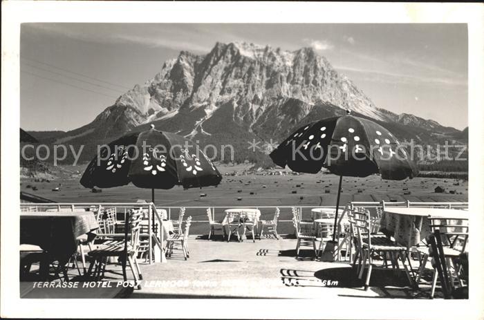 Lermoos Tirol Terrasse Hotel Post