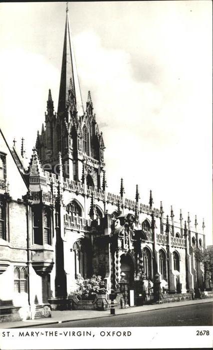 Oxford Oxfordshire St Mary the Virgin