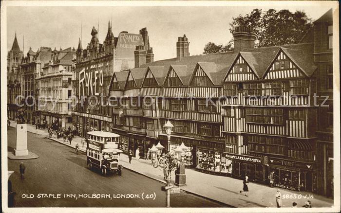 Holborn & Covent Garden Old Staple Inn
