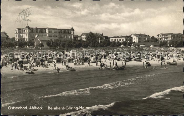 Ahlbeck Ostseebad Bernhard Goering Heim