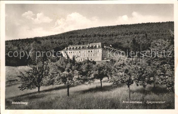 Heidelberg Neckar Krankenhaus Speyerershof