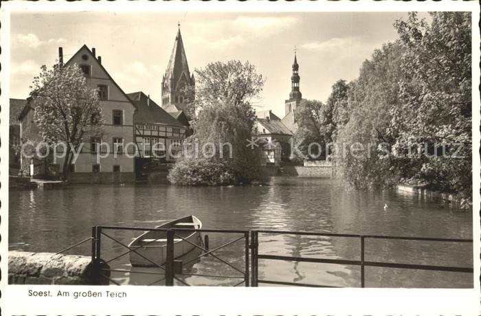 Soest Arnsberg grosse Teich Boot