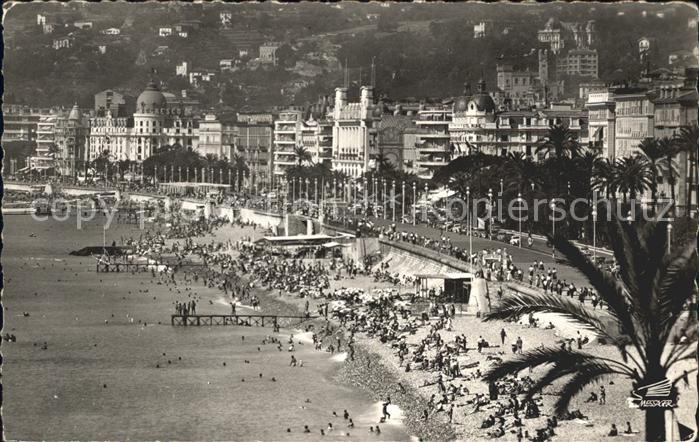 Nice Alpes Maritimes Strand Promenade