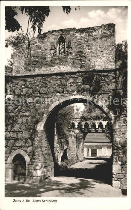 Zons Rhein NRW Altes Schloss