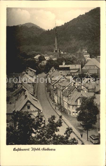 Ilfeld Suedharz Strassenansicht