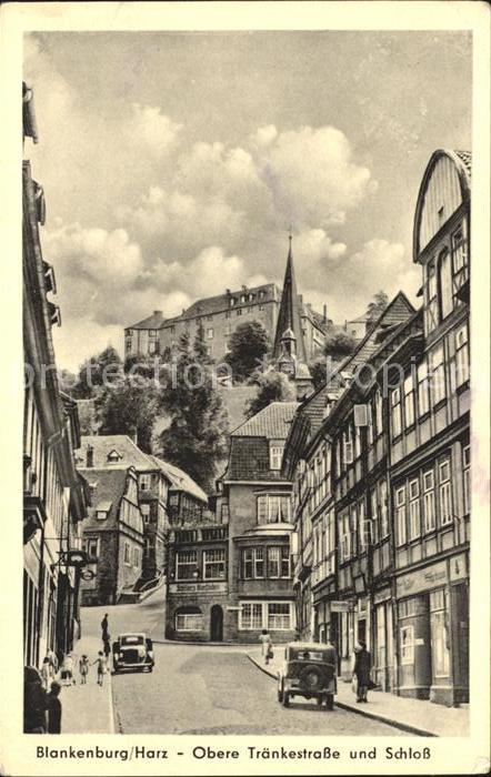 Blankenburg Harz Obere Traenkestrasse Schloss