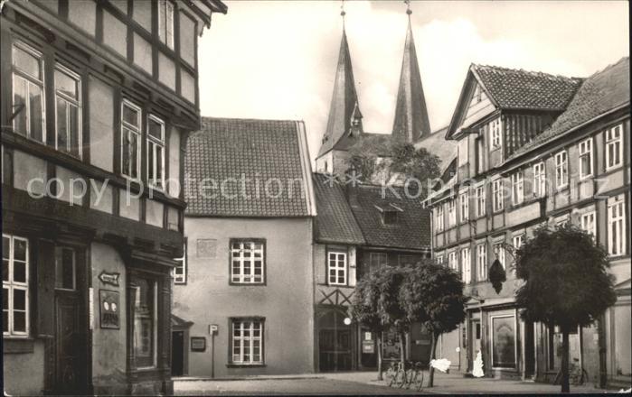 Osterwieck Marktplatz alte Rathaus