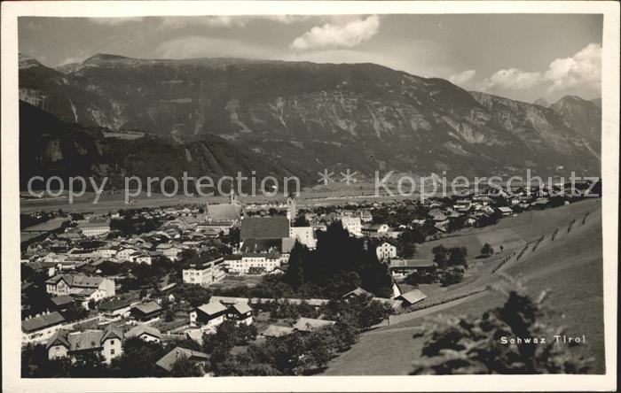 Schwaz Tirol Ortsansicht